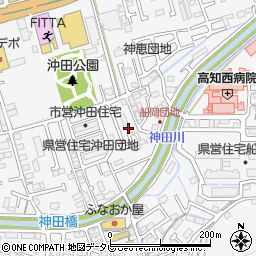 高知県高知市朝倉甲238-5周辺の地図