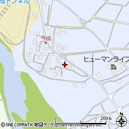 高知県高岡郡越知町今成周辺の地図