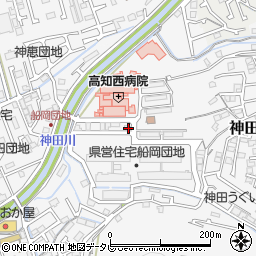高知県高知市神田14周辺の地図