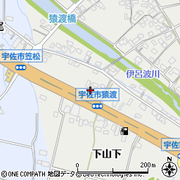 大分県宇佐市山下下山下1128周辺の地図