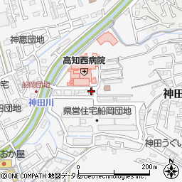 高知県高知市神田13周辺の地図