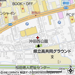 高知県高知市朝倉甲532-43周辺の地図