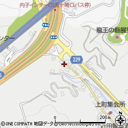 愛媛県喜多郡内子町五十崎甲1851-1周辺の地図