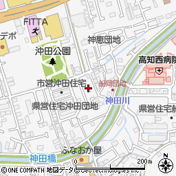 高知県高知市朝倉甲238周辺の地図