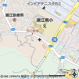 高知県高知市高見町194周辺の地図