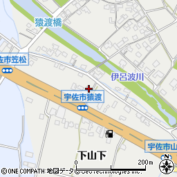 大分県宇佐市山下1210周辺の地図