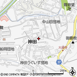 高知県高知市神田2388周辺の地図