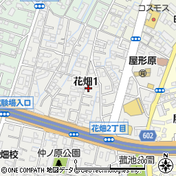 〒811-1356 福岡県福岡市南区花畑の地図
