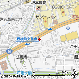 高知県高知市朝倉甲611-26周辺の地図