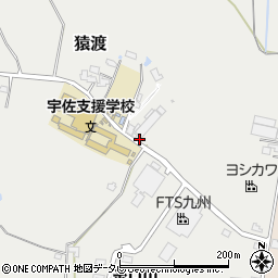 大分県宇佐市猿渡1048-15周辺の地図