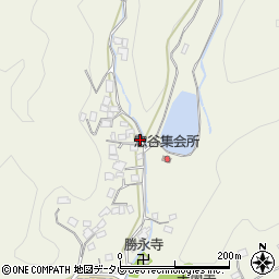 愛媛県大洲市新谷甲1732-3周辺の地図