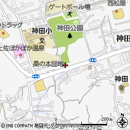 高知県高知市神田1336-21周辺の地図
