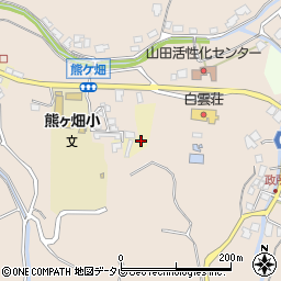 福岡県嘉麻市熊ケ畑第二周辺の地図