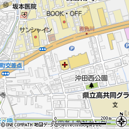 高知県高知市朝倉甲493周辺の地図