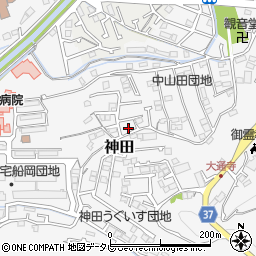 高知県高知市神田2393-21周辺の地図