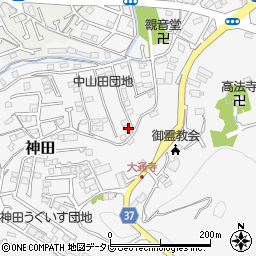 高知県高知市神田333-16周辺の地図