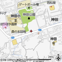 高知県高知市神田1336周辺の地図