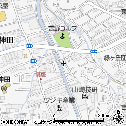高知県高知市神田2130-6周辺の地図