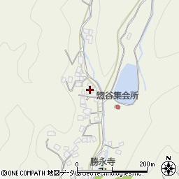 愛媛県大洲市新谷甲1732周辺の地図
