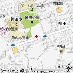 高知県高知市神田1336-31周辺の地図