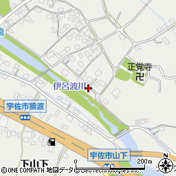 大分県宇佐市猿渡235周辺の地図