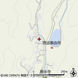 愛媛県大洲市新谷甲1732-2周辺の地図