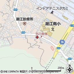 高知県高知市高見町199周辺の地図