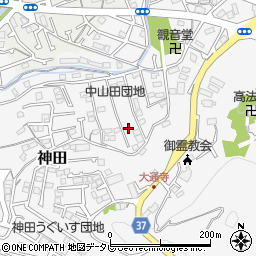 高知県高知市神田338-11周辺の地図