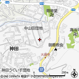 高知県高知市神田333-15周辺の地図