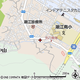 高知県高知市高見町205周辺の地図