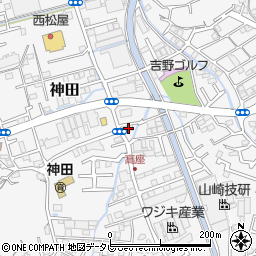高知県高知市神田1405周辺の地図