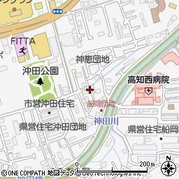 高知県高知市朝倉甲241周辺の地図