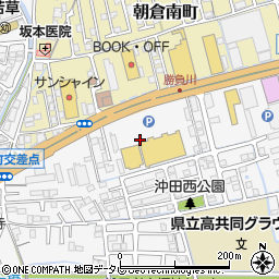 高知県高知市朝倉甲496周辺の地図