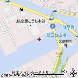 新五台山橋周辺の地図