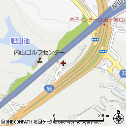 愛媛県喜多郡内子町五十崎甲1717周辺の地図