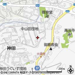 高知県高知市神田333-14周辺の地図