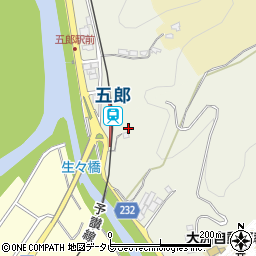 愛媛県大洲市新谷1225周辺の地図