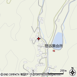 愛媛県大洲市新谷甲1745周辺の地図