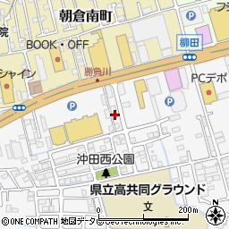 高知県高知市朝倉甲505周辺の地図