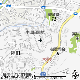 高知県高知市神田333-23周辺の地図