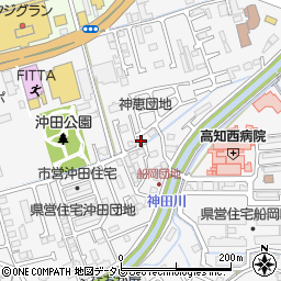 高知県高知市朝倉甲122-30周辺の地図