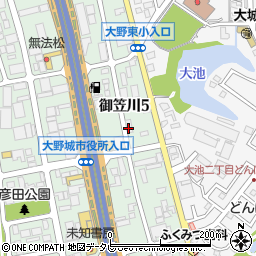 南福岡自動車株式会社　整備工場周辺の地図