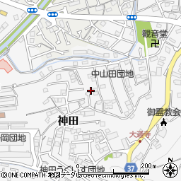 高知県高知市神田325周辺の地図