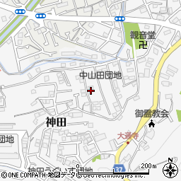 高知県高知市神田329-9周辺の地図