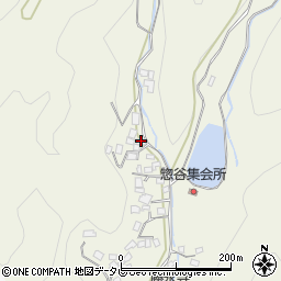 愛媛県大洲市新谷甲1745-1周辺の地図