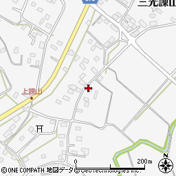 大分県中津市三光諌山1163周辺の地図