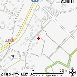 大分県中津市三光諌山1165周辺の地図