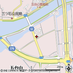 高知県高知市五台山122-5周辺の地図