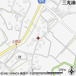 大分県中津市三光諌山1183周辺の地図