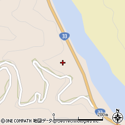 高知県越知町（高岡郡）越知丁周辺の地図